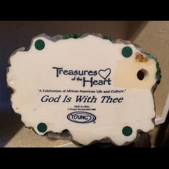 “God is with Thee” Treasures of the heart figurine - Picture 2 of 2